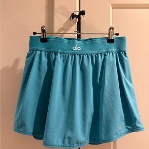 ALO Yoga Women's Teal Tennis Skirt